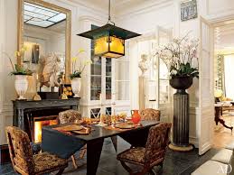 Lately, we're seeing updated, warm neutrals as popular colors for dining rooms, says vice president of color and creative services at behr, erika woelfel. Designers And Architects Own Dining Rooms Architectural Digest
