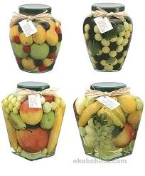 Decorative Preserves In Jars Artificial Fruit Jar Kitchen Jars