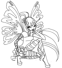 Musa Winx Coloring Pages In 2021 Coloring Pages Disney Coloring Pages Halloween Coloring Pages