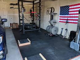 garage gym collars rogue setup workout