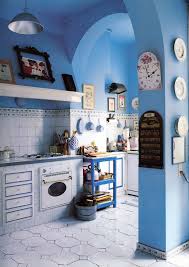 Cool kitchen colors like blues and greens tend to give the room a relaxing aura and make your kitchen look inviting. Pin On Paint Color Schemes Cornflower Blue From Flirt Palette