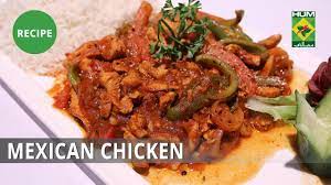 Mexican Chicken Recipe Masala Mornings Shireen Anwar Continental Food Youtube Chicken Recipes Mexican Chicken Recipes