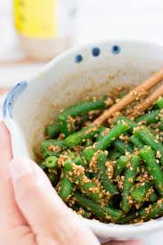 Goma Ae Japanese Staple Side Dish Recipe Tasty Vegetarian Recipes Green Beans Vegetarian Recipes
