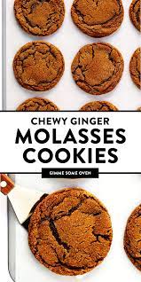 Chewy Ginger Molasses Cookies Gimme Some Oven Recipe In 2020 Ginger Molasses Cookies Molasses Cookies Baking Recipes