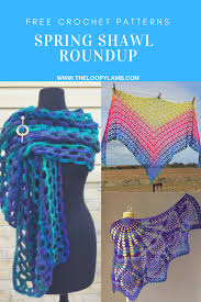 Diamonds spring scarf by canoe mtn designs made using worsted weight yarn and a 5.00mm crochet hook. Crochet Spring Shawl And Wrap Round Up The Loopy Lamb