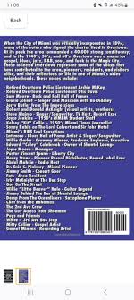 Miami Overtown Soul Funk R&B Interviews