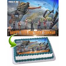 Grab weapons to do others in and supplies to bolster your chances of survival. Garena Free Fire Edible Cake Image Topper Personalized Birthday Party 1 4 Sheet 8 X10 5 Walmart Com Walmart Com