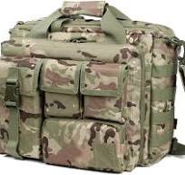 Maletín táctico, 15 "hombres mensajero bolsa militar maletín para hombres