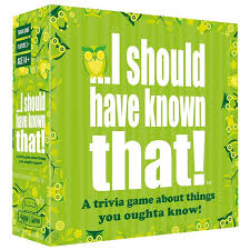 I Should Have Known That A Trivia Game About Things You Oughta Know Walmart Com Walmart Com
