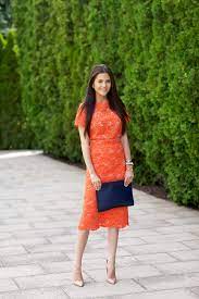 The One With Orange Kruzhevnye Letnie Platya Modnye Stili Milye Platya