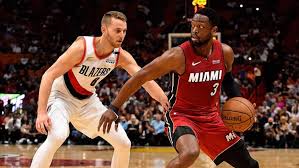 Heat 107, trail blazers 98. Dragic Scores 28 Heat Outlast Trail Blazers 120 111 Kgw Com