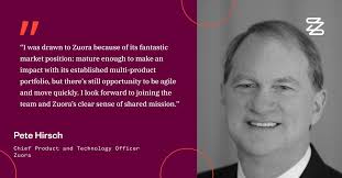 We're thrilled to welcome @Pete Hirsch to Zuora as our new Chief Product  and Technology Officer! Pete has more than 30 years of software engineering  experience and is joining to lead our