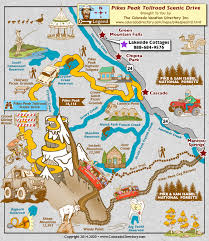 Iowa highway 76 approximately defines its northern boundary. Pikes Peak Tollroad Scenic Drive Map Colorado Vacation Directory