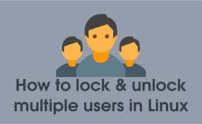 The same command is used to unlock a user account too. How To Lock Unlock Multiple Users In Linux 2daygeek
