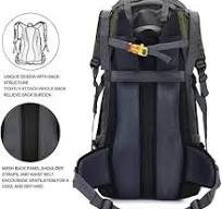 Amazon.com: Bseash Mochila impermeable de 60 L para senderismo y campamento  con cubierta para lluvia, mochila ligera para viajes deportivos al aire ...