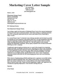 Writing a great marketing cover letter is an important step in your job search journey. Cover Letters That Worked Marketing November 2021