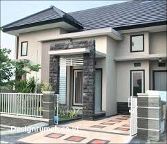 Desain pagar rumah klasik modern dari besi. Desain Rumah Batu Alam Jual Batu Alam Batu Alam Design Rumah