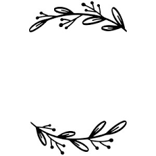Silhouette Design Store Wreath Autumn Fall Branch Wreath Drawing Silhouette Design Flower Doodles
