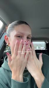 Cant decide between reds or french tip? Get both! #fallnails #fallnailinspo  #frenchtipnails #rednails #dallasinfluencer #dallasnails #nailtransition