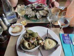 Buffet De Fruits De Mer Frais Et A Volonte Un Delice Avis De Voyageurs Sur Les Pieds Dans L Eau Cancale Tripadvisor