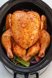 Slow Cooker Whole Chicken Cafe Delites
