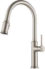 single handle pull down kitchen faucet