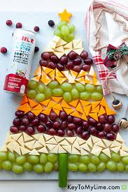 Bring on the party food! Christmas Tree Cheese Platter Easy Christmas Eve Appetizer Key To My Lime