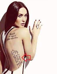Megan fox once had a large portrait of marilyn monroe on her right forearm, but then had a change of heart as megan grew older, she no longer wanted to have a tattoo with such negative implications. Megan Fox Tattoo Melex Indonesia