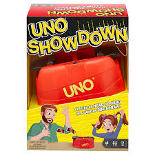 Juegos de mesa para un jugador: Uno Cartas Showdown Juego De Mesa Delsol