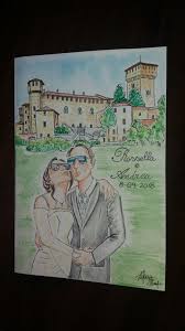Biglietto Auguri Matrimonio Personalizzato Dipinto A Mano Acquarello Biglietti Di Auguri Biglietto Matrimonio Personalizzato