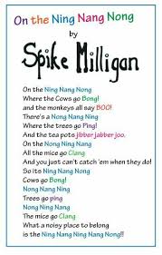 On The Ning Ning Nong Funny Poems For Kids Funny Poems Childrens Poems
