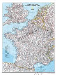 Detailed large political map of belgium showing names of capital cities, towns, states, provinces and boundaries with neighbouring countries. France And Benelux Wall Map 58 X 76cm
