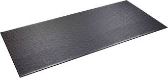 Best advice is to get a mat that will allow your bike to sit on top with room around each side. Best Mat For Peloton Review 2021