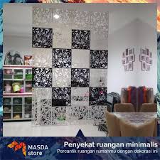 Penyekat ruang tamu dengan ruang keluarga. Promo 4 Penyekat Ruang 1 Set Isi 4 Pcs Penyekat Ruangan Minimalis Dekorasi Penyekat Ruang Tamu
