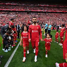 Mohamed Salah and his beautiful daughters Makka and Kayan 🇪🇬❤️