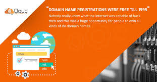Domain Name Registrations Were Free Till 1995 It Was In 1995 That A Company Called Network Solution Web Hosting Services Cheap Hosting Hosting Services