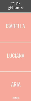 When It Comes To Naming Your Baby Girl It Can Sometimes Be A Difficult Decision Bonne Idee In 2020 Italian Girl Names Italian Baby Names Girl Names