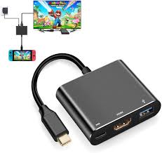 Also my earlier comment about rdp. Amazon Com Hdmi Adapter For Nintendo Switch Usb C Charging Cable Switch Hdmi Adapter Support Any Type C Device Hub Adapter For Nintendo Switch Electronics
