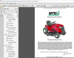 Model numbers on murray push mowers and walk behind mowers are normally on the center of the deck between the brackets that mount the lower handle. 2010 2014 Mtd Troy Bilt 700 Series Riding Mower Full Service Repair Manual Pdf Download Heydownloads Manual Downloads