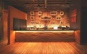 Bar Face Wood Slat Wall Panels Projecting Rail Style Historic Timber And Plank Wall Bar Wood Slat Wall Basement Bar Designs