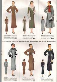 Chic Et Pratique Women S Monthly Fashion Magazine By Conde Nast October 1935 Winter Patterns Issue French 30s Vintage Fashion Autumn Fashion Women Fall Outfits Country Fashion Women