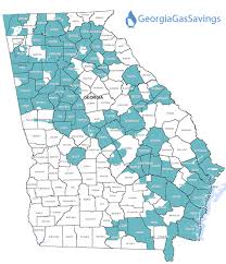 Atlanta Gas Light Service Area Map Compare Georgia Gas Rates
