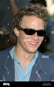 HEATH LEDGER CHEVALIER TALE' WORLD PREM LA WESTWOOD LA USA 08 mai 2001  Photo Stock
