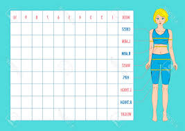 Women U S Printable Body Measurement Chart