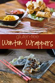 Each hearty bowl is packed with pork the dumplings freeze well, so you can make them ahead of time and drop them into boiling water when wonton wrapper selection. Gluten Free Wonton Wrapper Your New Go To Recipe Gfjules
