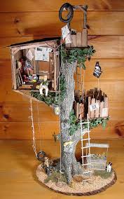 Miniature Inspiration Other Scenes Baumhaus Marchenbaum Diy Feengarten