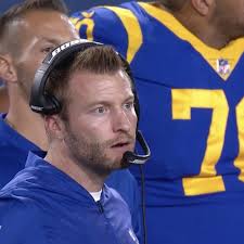 I can't stop looking at Sean McVay's beard
