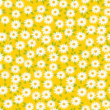 Floral art print, from original gouache painting, by lisa rupp. Daisy Seamless Pattern On Yellow Background Floral Ditsy Print Royalty Free Cliparts Vectors And Stock Illustration Image 142029301