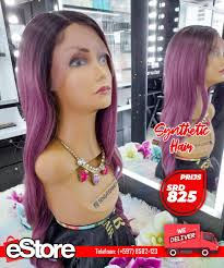 🥰🥰Synthetic Wig🥰🥰 🔺E-STORE(DOMINEESTRAAT #17)🔺 Tel or app: 8582123  Ma-Do van 8:00u-5:00u Vrij van 8:00u-5:00u Zat van 8:00u-2:00u