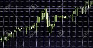 stock exchange chart graph finance business background abstract